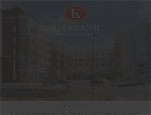 Tablet Screenshot of kirklandinc.com